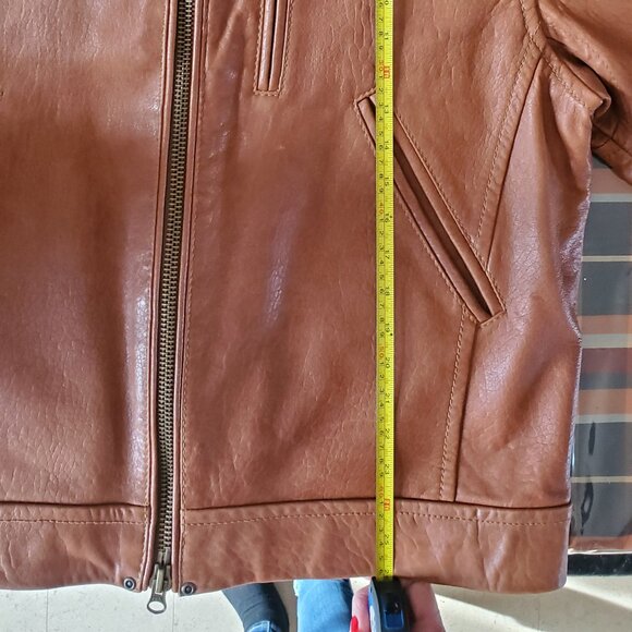 Men's leather jacket - Picture 8 of 12